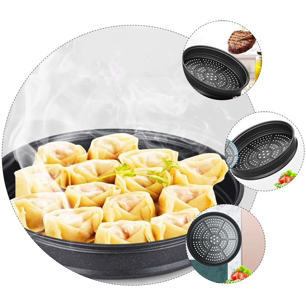 

Non-Stick Steamer Rack Kitchen Supplies Steaming Stand for Fish Veggies Meats Seafood Crab Tamale Steamer Rack