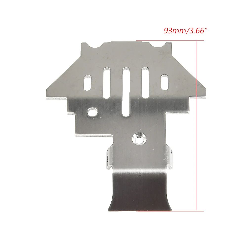 ชุดป้องกันแชสซี/เพลาสแตนเลส MIBIDAO สำหรับ TRX-4 TRX-4M Axial SCX24 SCX10 II III 1/10 อะไหล่รถบังคับวิทยุ