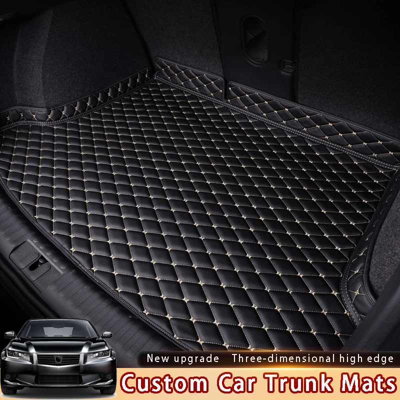 

Custom High Quality 3D High Edge Leather Car Trunk Mat For DS All Models DS-5 DS-6 DS-5LS Car Styling Auto Accessories Protector