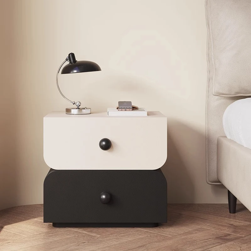 #Niche Design Night Table Originality Style European Elegant Nightstand Improving Home Furnishings Nachttisch Bedroom Furniture