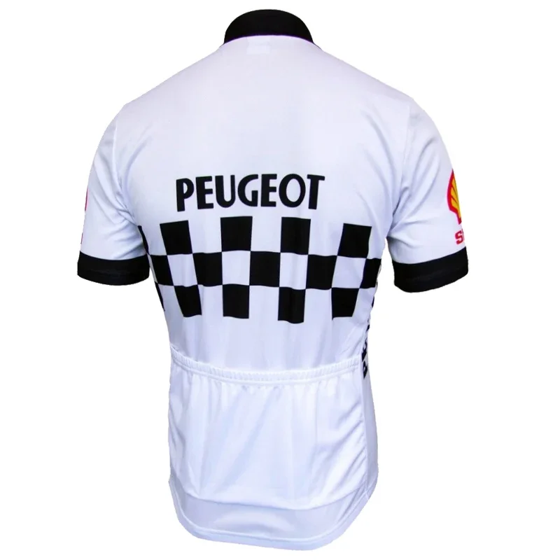 PEUGEOTful TEAM Retro Classic Cycling Jerseys Racing Bicycle Summer Short Sleeve Ropa Ciclismo Clothing Maillot