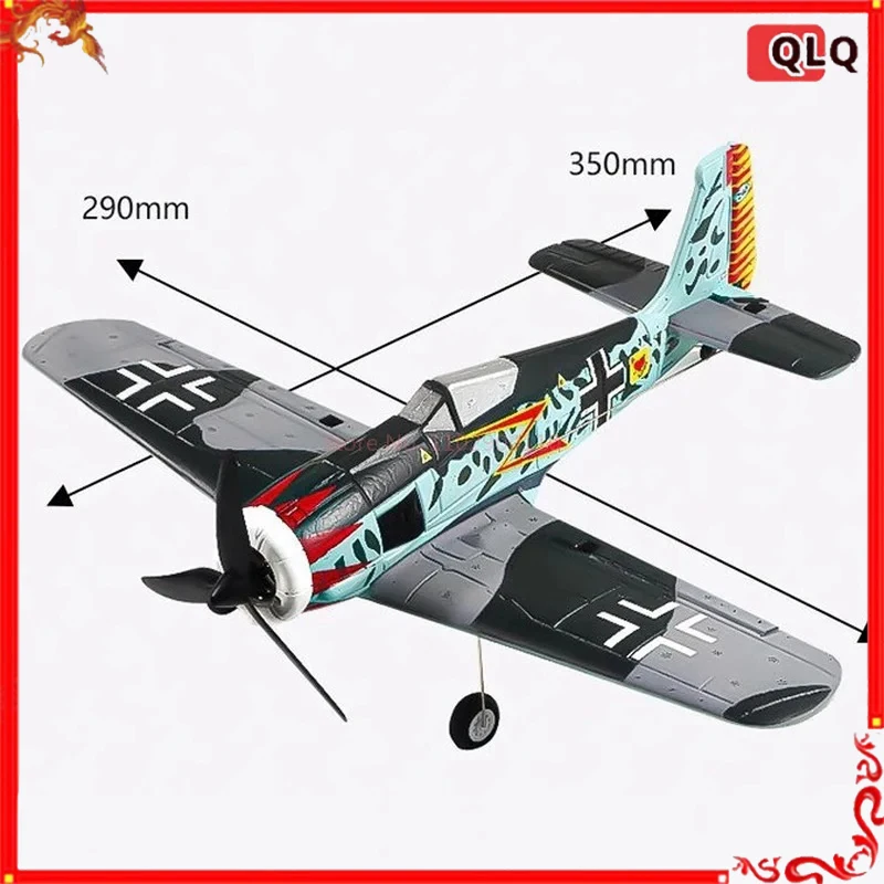 

Syc QF013 RC Aircraft Quad Channel Brushless Stunt Fixed Wing RC Glider 2.4G RC FW190 Fighter Foam Model Airplane Gift