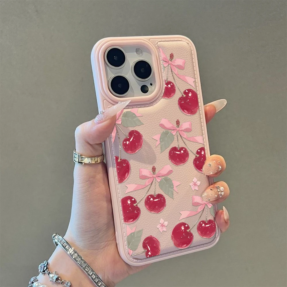 Bow Cherry Phone Ca…