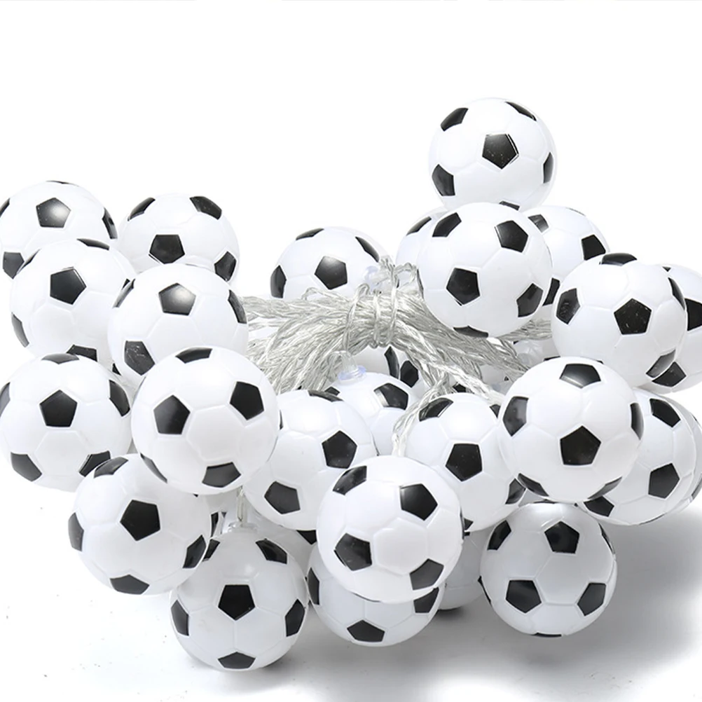 1.5 متر بالطاقة كرة القدم على شكل LED سلسلة ضوء جو إبداعي ديكور لحفل زفاف عيد الميلاد بار Ktv حديقة ساحة