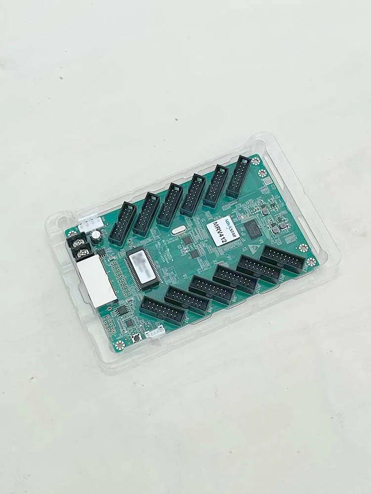 Novastar MRV412 Receiving Card LED Video Wall Controller Outdoor Indoor Display Screen RGB Matrix 12 HBU75 Full Color Module