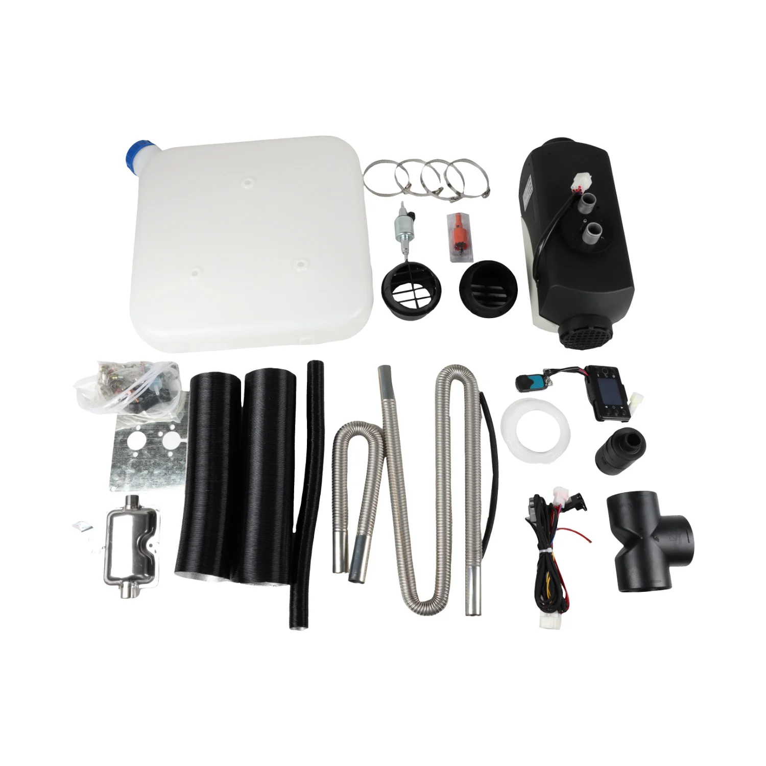 8KW 12 فولت الديزل مسخن الهواء سبليت ثقب واحد المخرج LCD المحمولة سخان التوقف شاشات كريستال بلورية ل فان قارب متنقل شاحنة تخييم