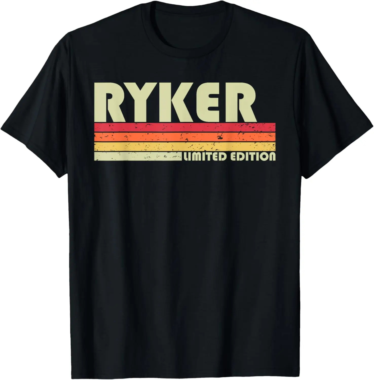 

RYKER Gift Name Personalized Funny Retro Vintage Birthday T-Shirt