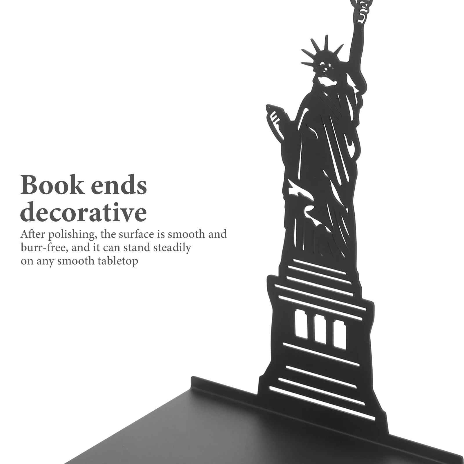 

Book Stand Bookend Holder for Desk Supply Universal Decorative Delicate Multi-function Stopper