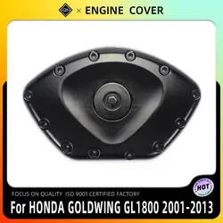 LQYL Motorcycle Chrome Front Chain Timing Cover Case for Honda GL1800 GOLDWING GL 1800 2001 2002 2003 2004 2005 2006 2007 -2017