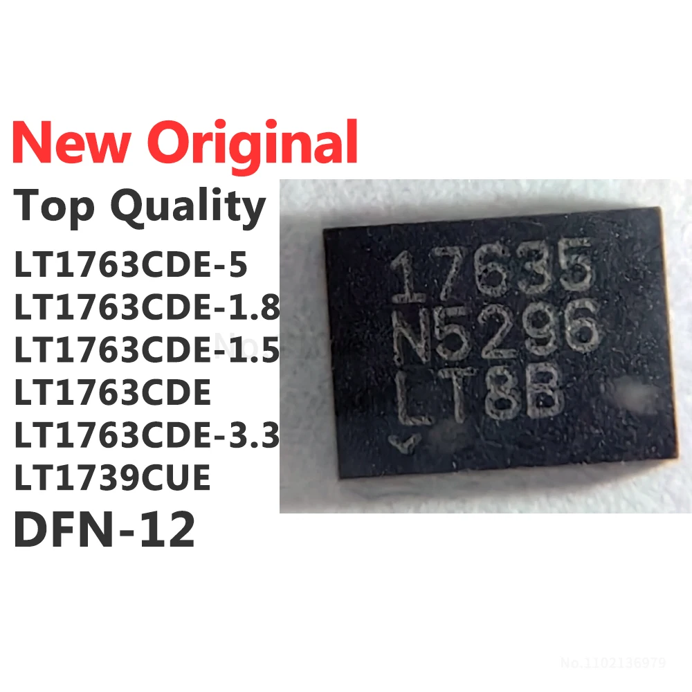 

(1 шт.) LT1763CDE-5 LT1763CDE-1.8 LT1763CDE-1,5 LT1763CDE LT1763CDE-3.3 LT1739CUE DFN-12 Новый оригинальный