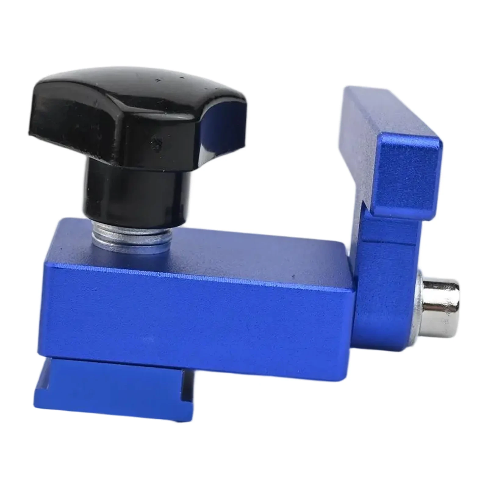 

Fence Flip Stop Mitre Track Stopper Home Improvement Woodworking Projects Blue Aluminum Tools Ergonomic Design