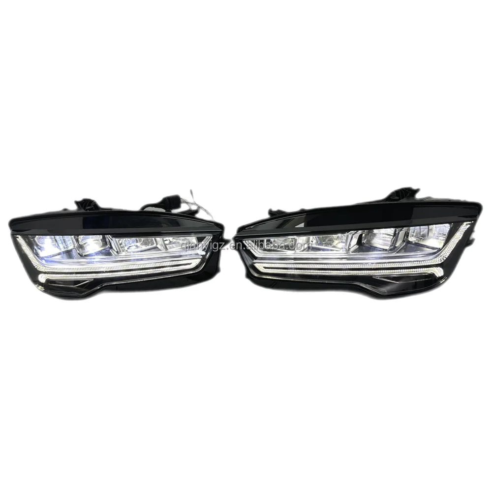 For Audi Auto Parts A7 Old Model Replacement New Matrix Projector 2016 Original Laser LED Headlamps Automotive Headlights