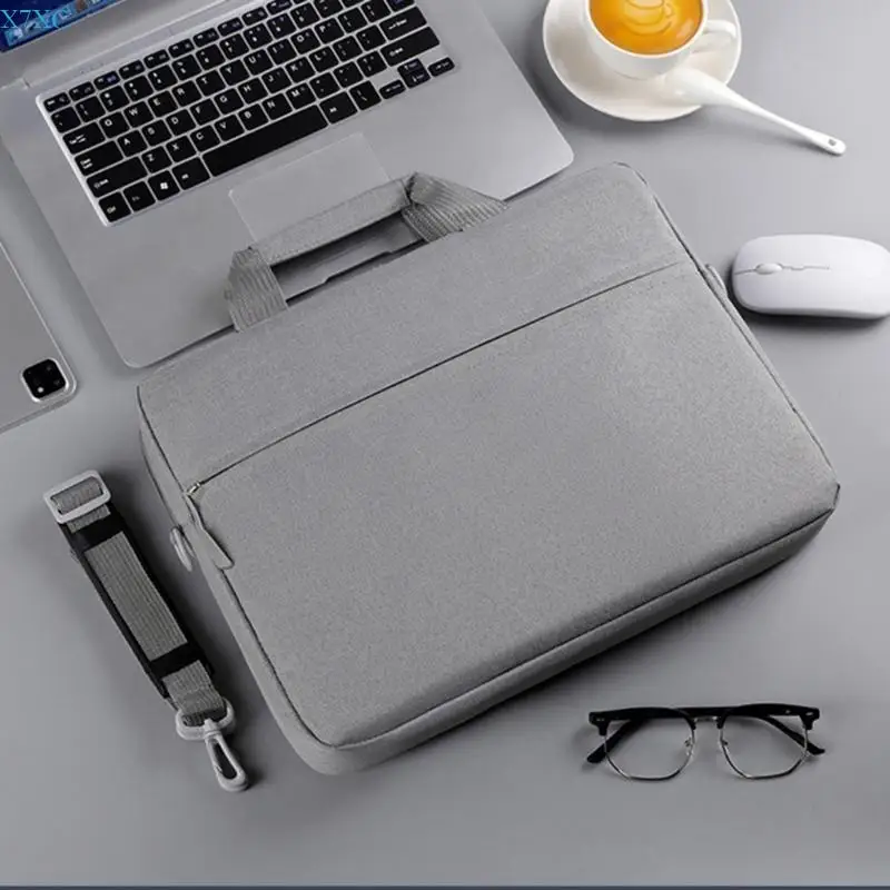 X7XC Laptop Carrying Bag for 14/15.6 Inch Notebooks Protective Sleeve Case with Shoulder Strap Handle for Office and Travel