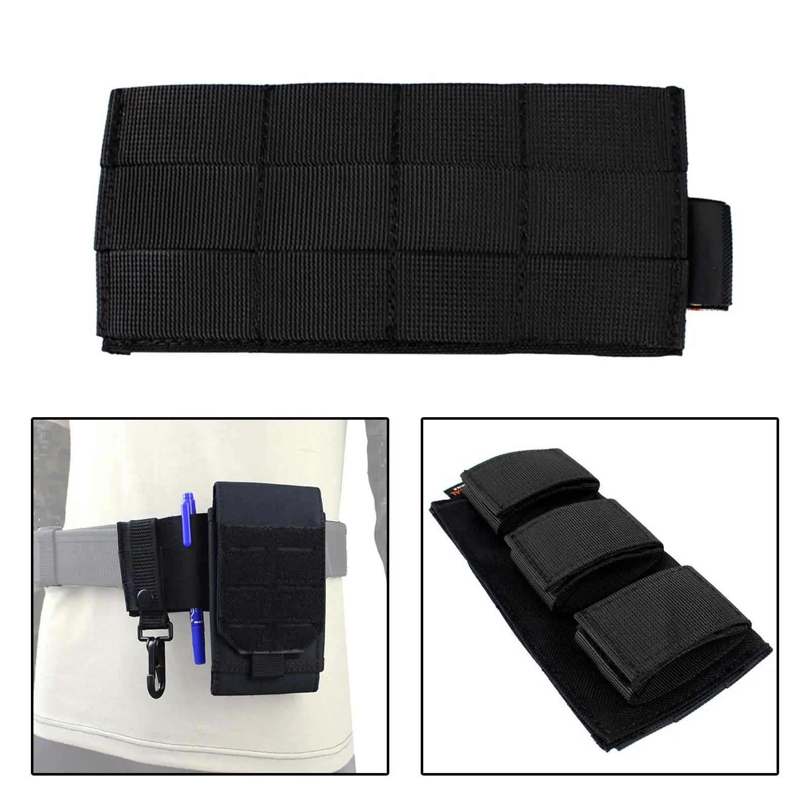 Sistema Pouch Belt Anexo Painel, Nylon, Cintura Belt Adaptador Titular