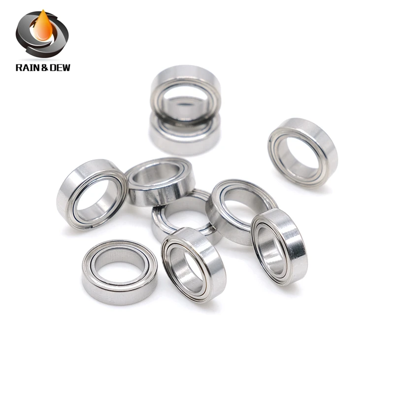 10Pcs MR63ZZ Fishing Reel Bearing ABEC-9 Stainless Steel Bearings for DAIWA SHIMANO &Abu Garcia Reel Handles Bearing 3x6x2.5mm view 3