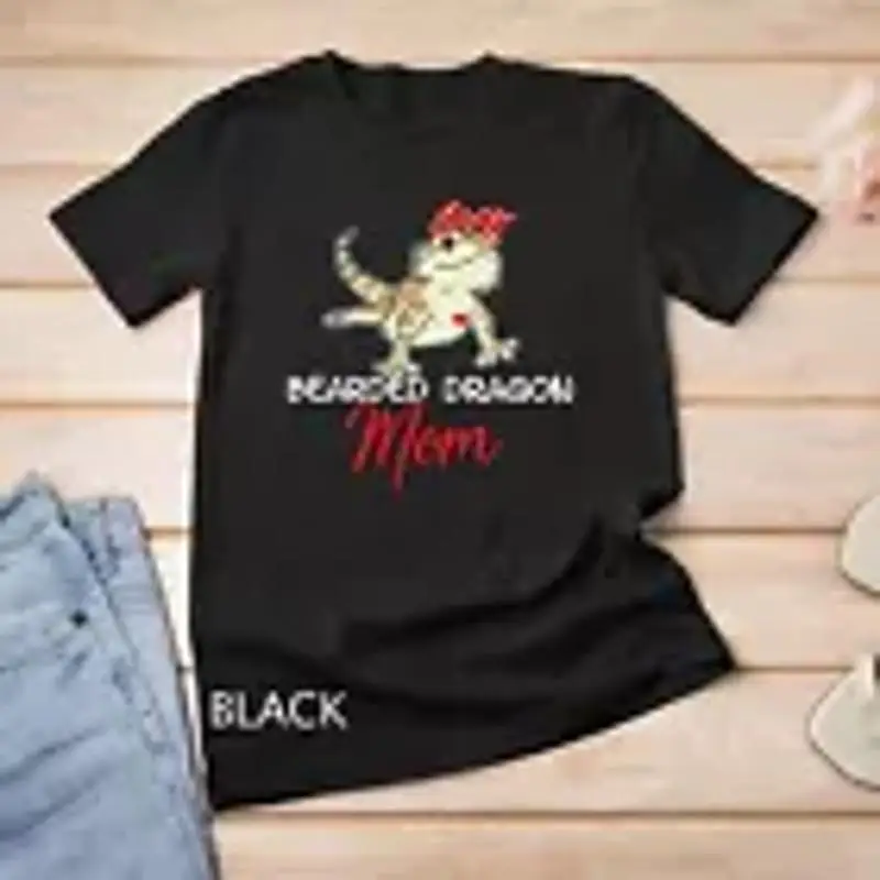 Camisa de dragón barbudo para mamá, divertida camiseta de regalo para el día de la madre, camiseta Unisex