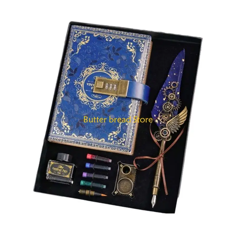 w89c-carnet-notes-pour-enfants-journal-quotidien-avec-parapluie-a-serrure-pu