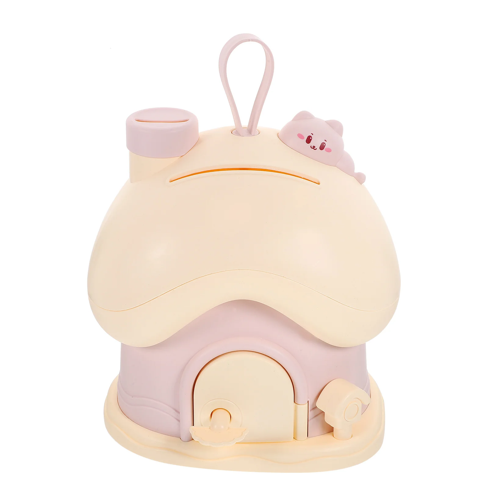 かわいいキノコ貯金箱 女の子向け 漫画コインコンテナ 子供用貯金瓶 絶妙な装飾的なお金入れ 誕生日 クリスマス用