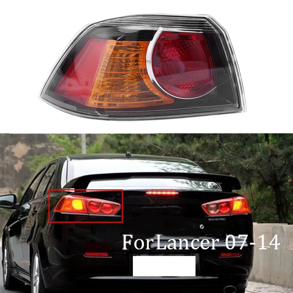 Car Outer Side Tail Light Rear Brake Light Turn Signal Lamp for Mitsubishi Lancer-EX EVO 10 07-14