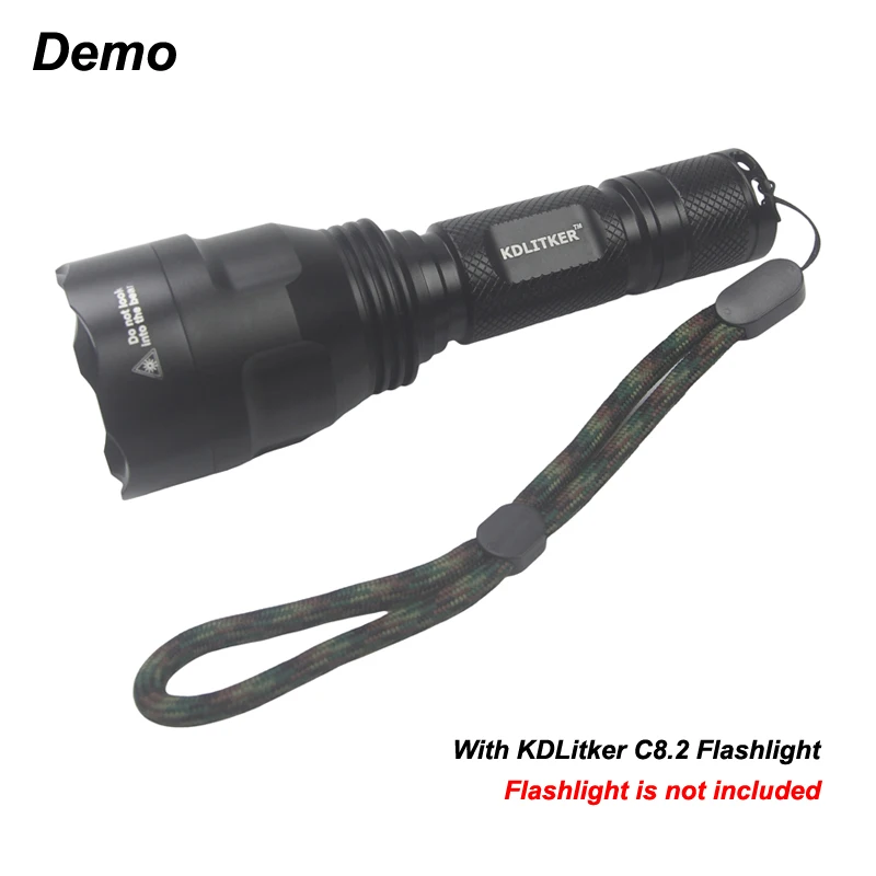 21cm Nylon Braided Flashlight Lanyard Strap Accessories