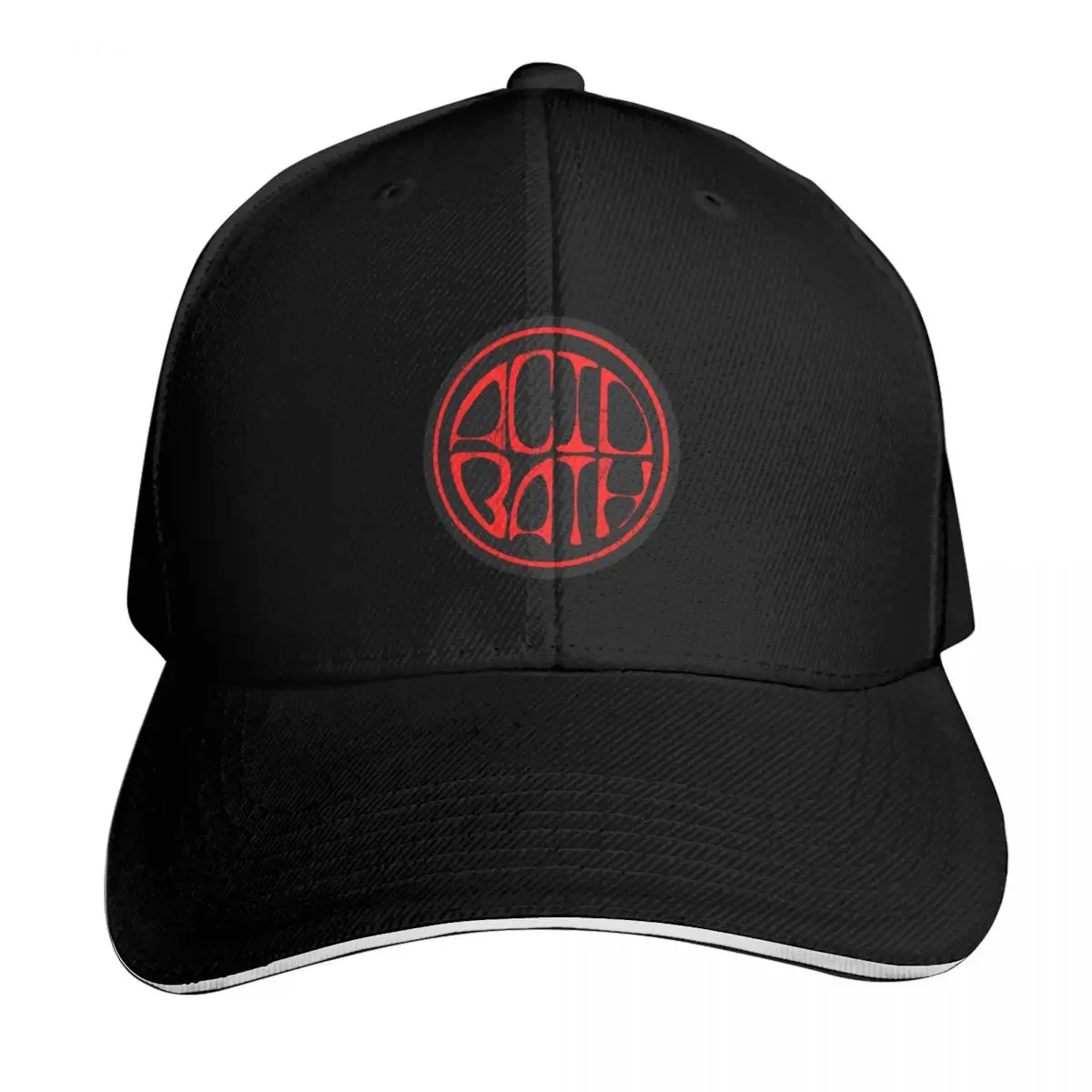 Acid Bath Band Circle Logo Baseball Cap Dropshipping Trucker Cap funny hat Uv Protection Solar Hat Women Beach Fashion Men's