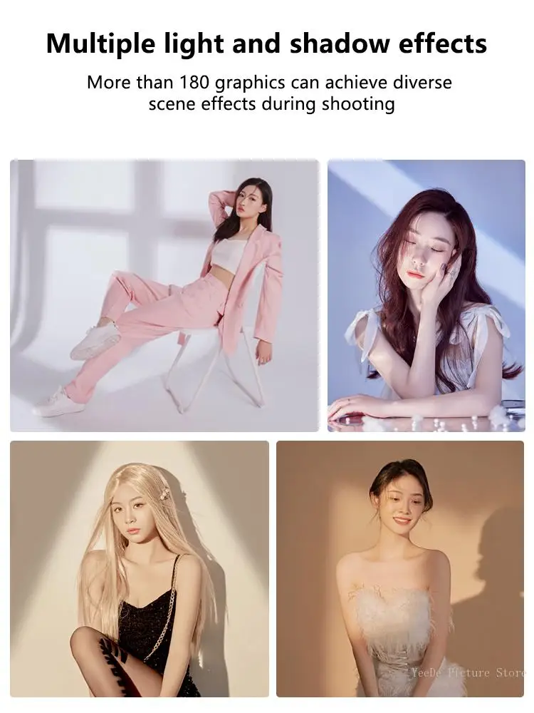 MIAOTU Bowens Mount Spotlight Cilindro, Art Efeitos Especiais Fotografia Tubo de feixe, 80 milímetros Lente para Nanlite Aputure 300c 200x, MG06