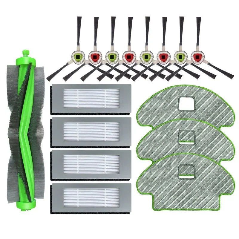 

Высококачественная основная щетка, фильтр НЕРА, боковая щетка и насадка на швабру для робота-пылесоса iRobot Roomba Combo R113840