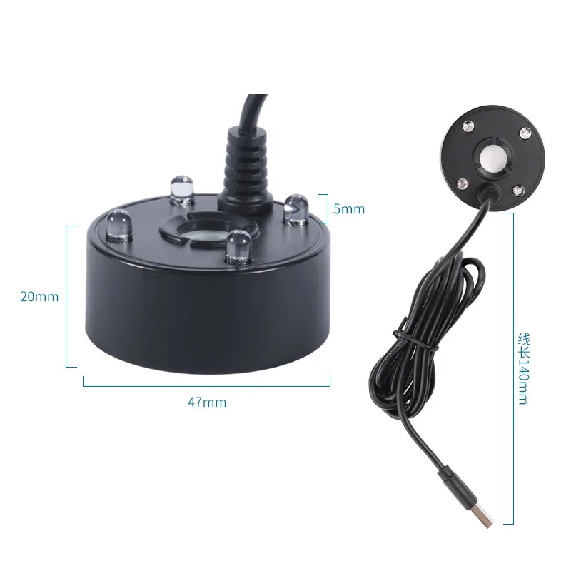 2-IN-1 USB 5V Water Pump Ultrasonic Atomizer Mist Maker Fogger Fountain Pond Garden Rockery Fish Tank Landscaping Humidifier