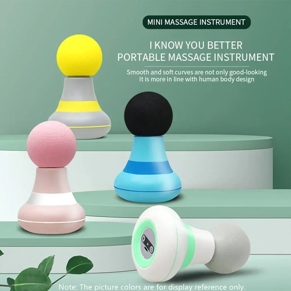 Portable Mini Massage Gun Massage Gun Deep Tissue Percussion Muscle Massager for Athletes Handheld Body Back Muscle Massager