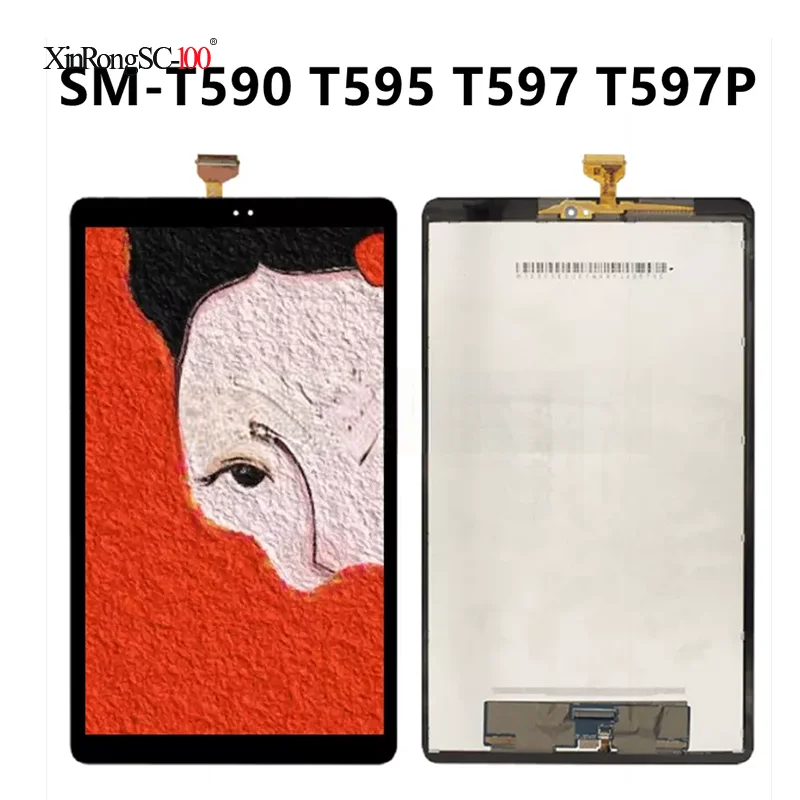 For Samsung SM-T590 T595 T597 T597P Galaxy Tab A 10.5 LCD Display Screen Digitizer Assembly