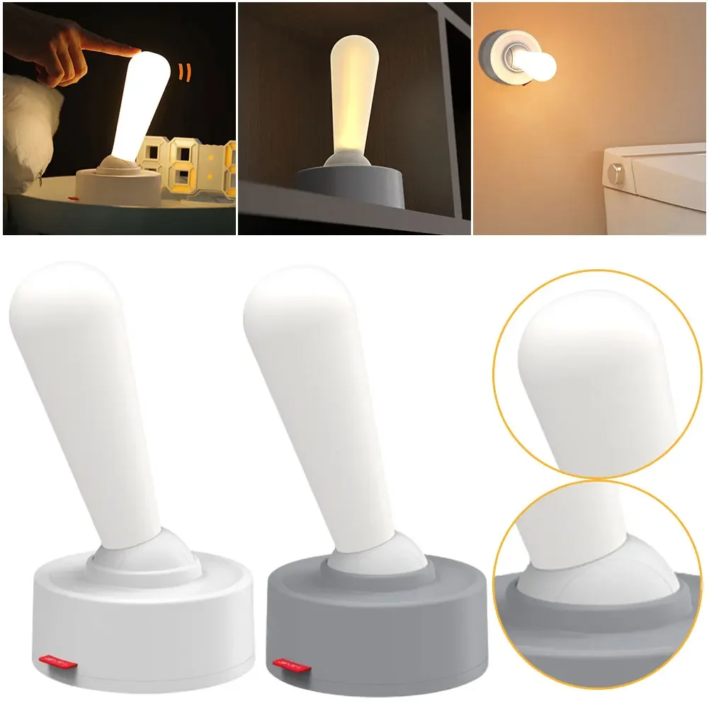 LED Night Light Dimmable Night Light 2 Mode USB Rechargeable Adjustable Brightness Nightlight Bright Night Light for Adult Kid