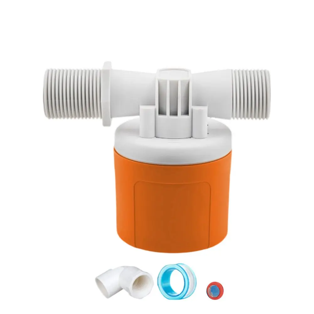 Water Flow Detection Shut Off Valve Featuring Integrated Float Mechanism for Tanks Pools and Irrigation Systems