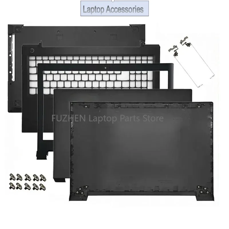 Para ideapad V310-15 V310-15ISK V310-15IKB portátil lcd capa traseira moldura frontal palmrest upeer caso inferior dobradiças