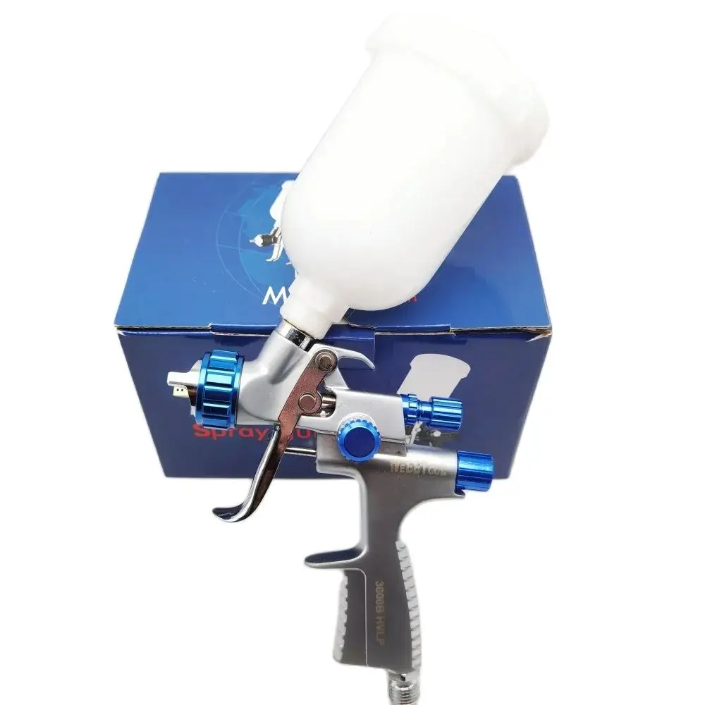 Imagem -02 - Mini Pistola de Pulverização com Adaptador 250cc Copo Plástico Airbrush Reparação Automóvel Novo 05 08 Milímetros