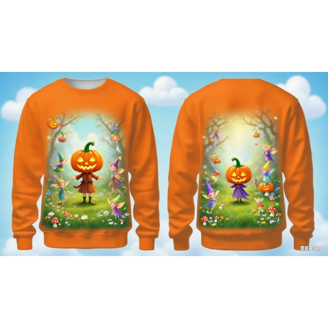 Толстовка с рисунком тыквы на Хэллоуин, 3D принт, весенне-осенняя модная универсальная уличная одежда, мужские и женские толстовки Y2K