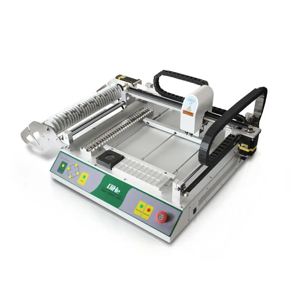 Desktop Pcb Making Assembly Electronic Components Machines Production Equipment Smt Led Pick and Place Machine