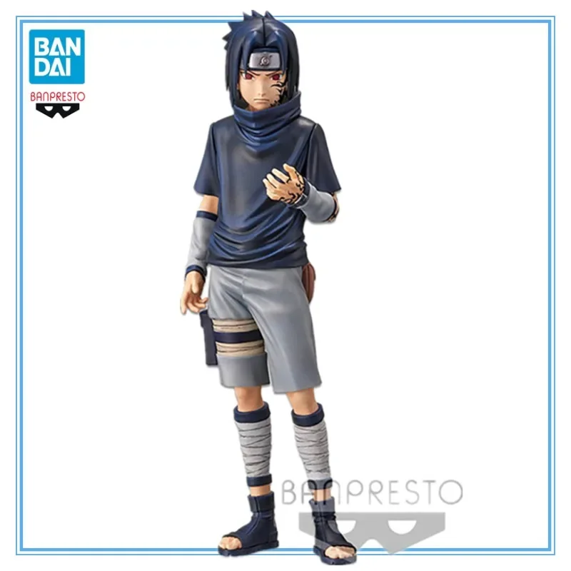 

In Stock Banpresto Naruto Grandista Nero Uchiha Sasuke Original Anime Figure Action Pvc Model Collection Toys Ornament 24Cm