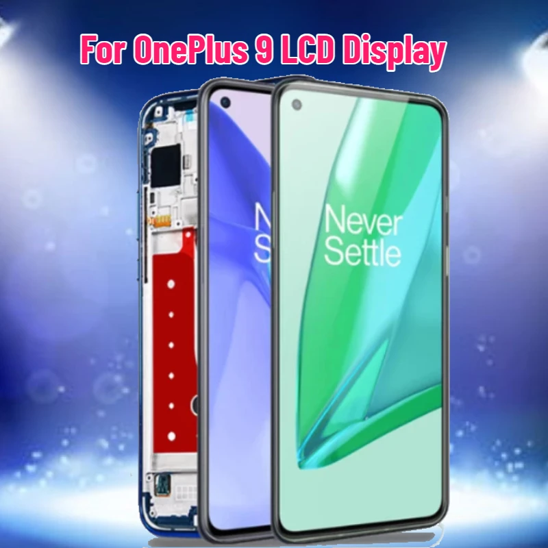 

TFT LCD-дисплей для OnePlus 9, сенсорный экран в сборе, дигитайзер для OnePlus 9 Pro, дисплей для 1+9 Pro