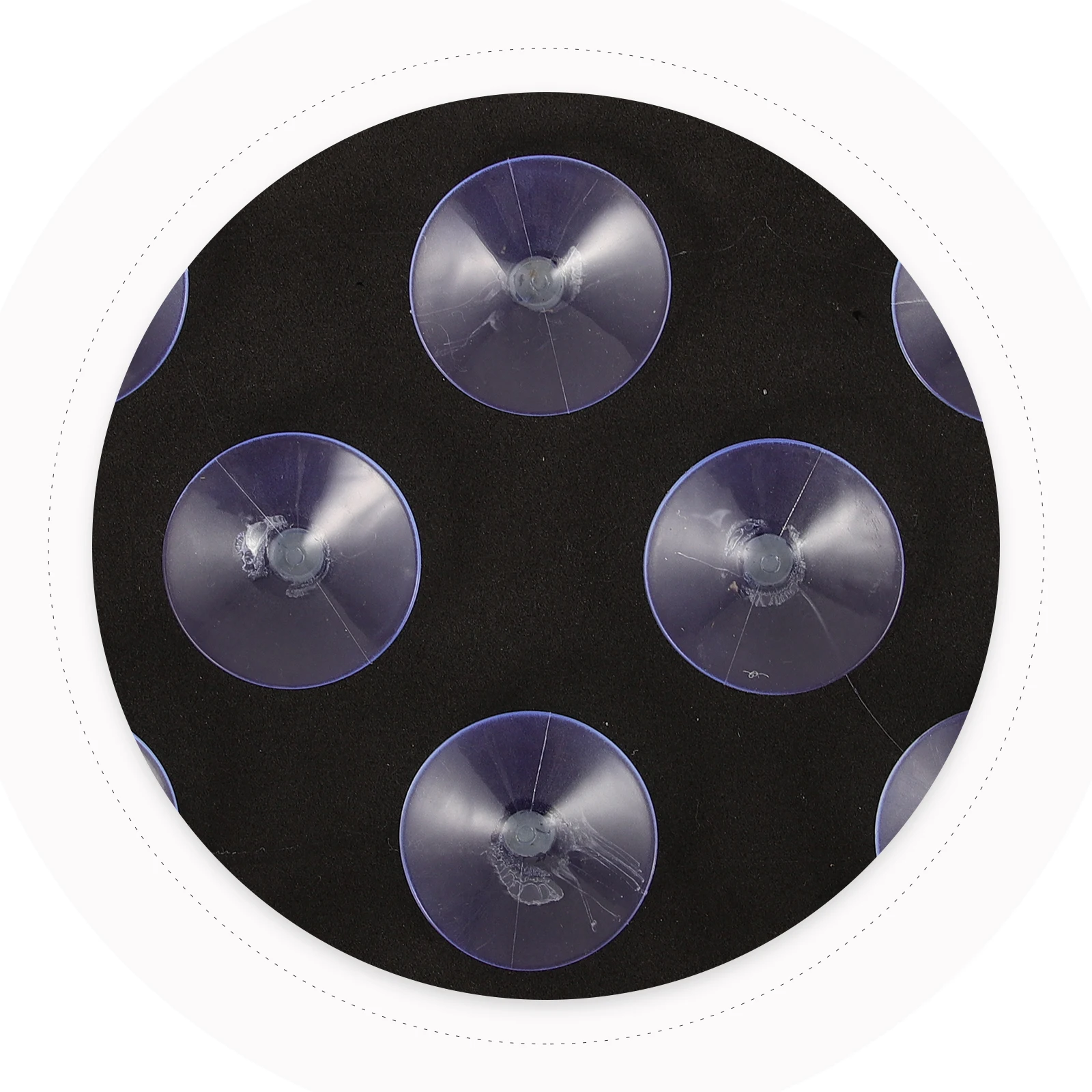 

Motorcycle Seat Cushion Motorbike Rear Passenger Replacement Driver Sucker Pads Black