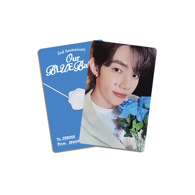 

9pcs/set Kpop ZB1 2nd Anniversary Special Small Cards ZEROBASEONE Lomo Card Bouquet Card For Fan Gifts