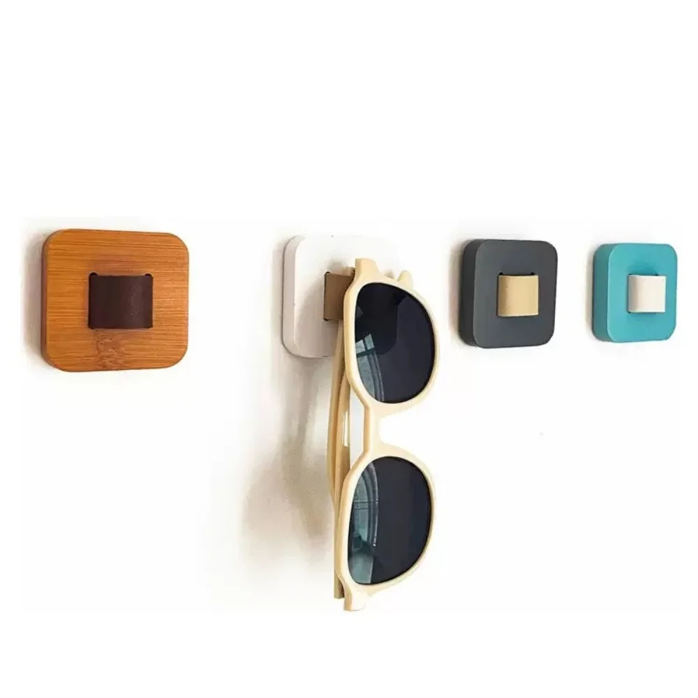 Two Wooden Colored Sunglasses Stand, Glasses Display Stand, Home Decoration, Desktop Storage and Organization