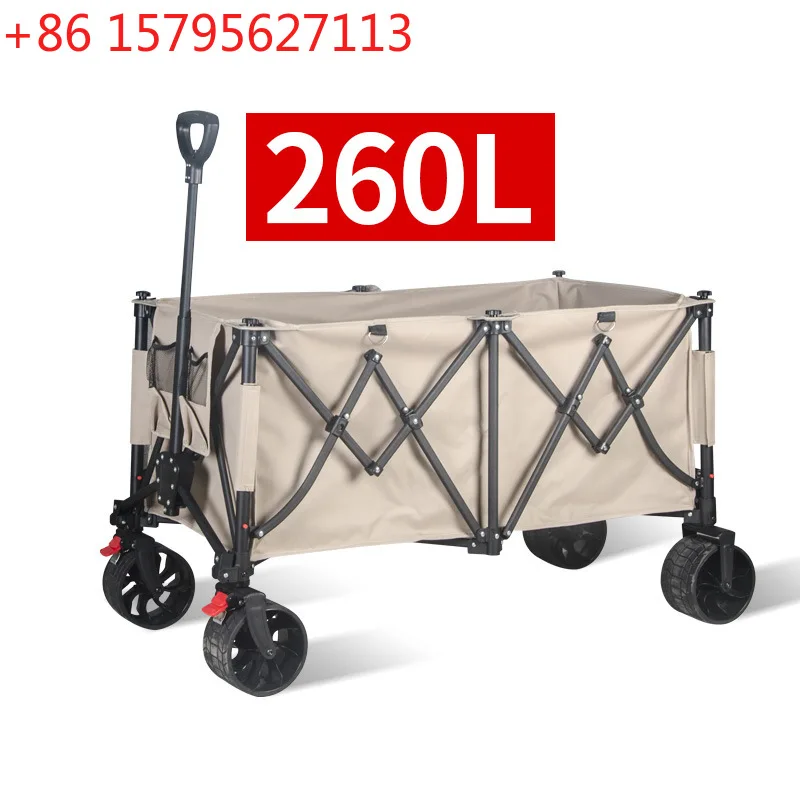 

Gather Camping Carts Camp Trailers Outdoor Foldable Large Camping Carts Carts Picnic Cart Tables