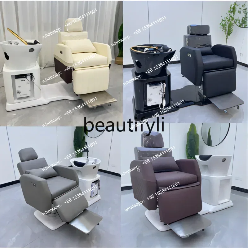 

yj5 Rotating hair care flush bed Multifunctional electric shampoo bed Beauty shop Hair salon