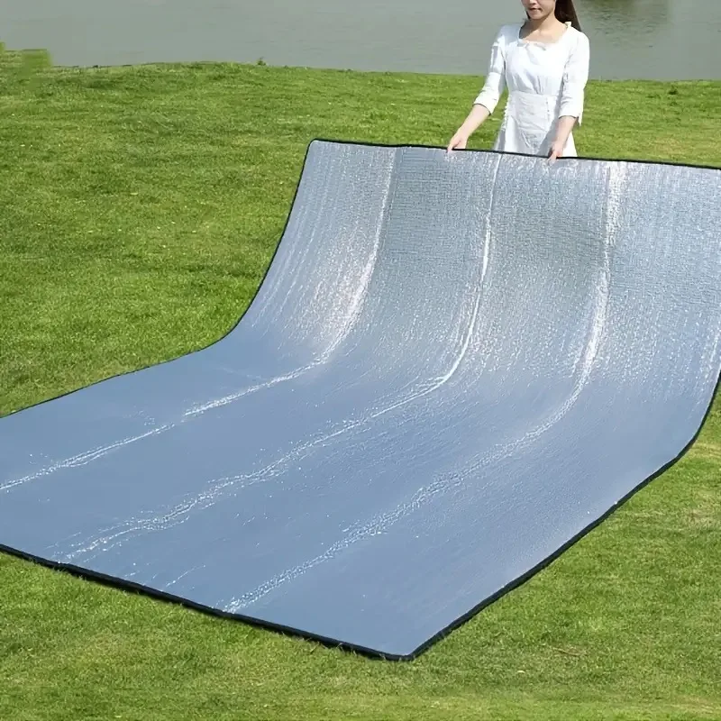 

Outdoor Double-sided Aluminum Film Moisture-proof Mat, Multi-person Beach Mat for Camping Tent ,Thickened Picnic Mats