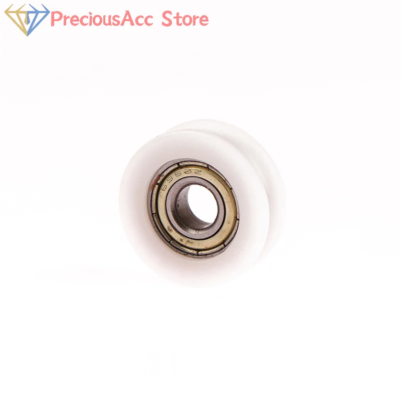 Sliding Door Window Pulley Wheel 626 Bearing 6x22x7mm Nylon Groove Roller Replacement Hardware Part