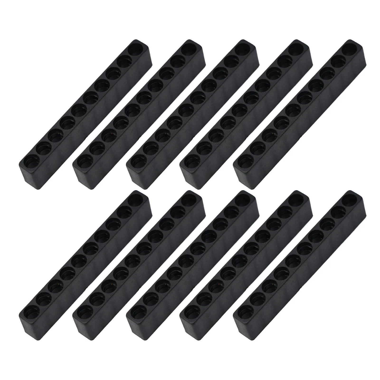 Black Screwdriver bit holders Plastic Shank Box Case Hand tools Head Storage Supplies 1/4