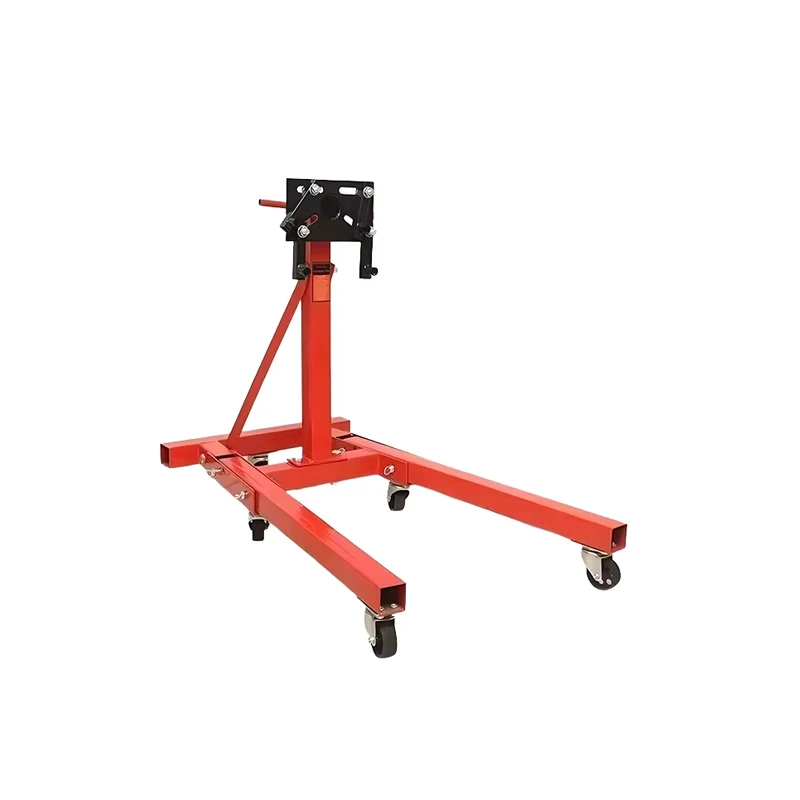 1250LB Capacity Car Engine Mobile Stand Engine Flip Rotary Table for Removal & Repair Folding Vehicle Tools