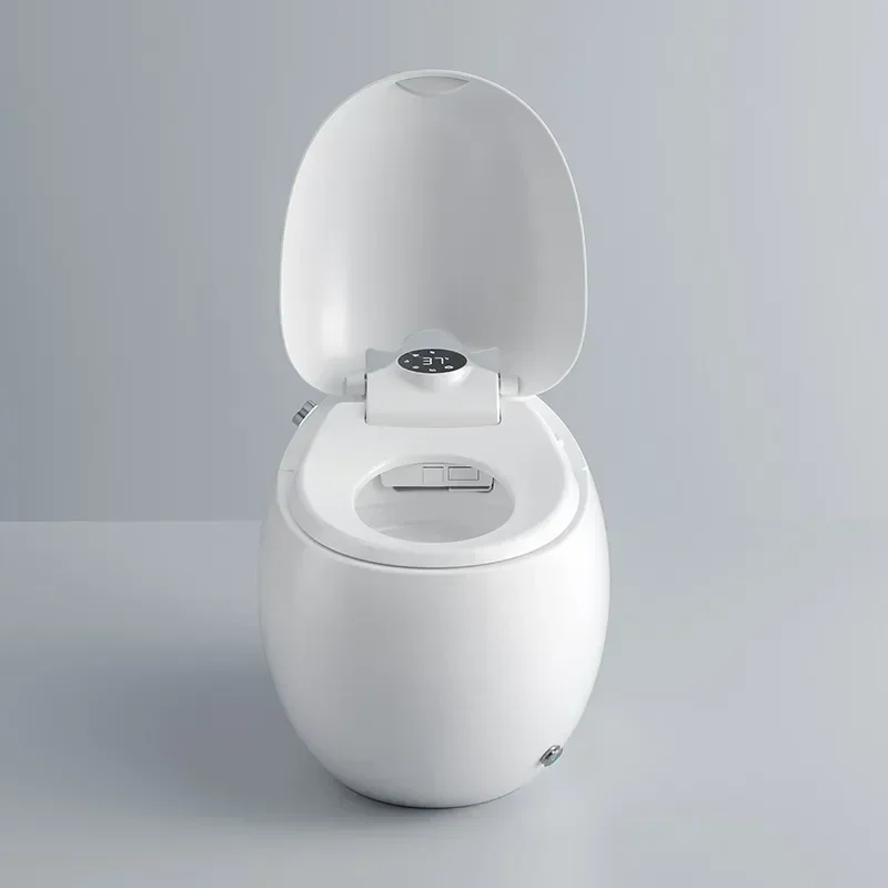 Waterless Pressure Egg Smart Toilet Automatic Flush Toilet Integrated Household Electric Instant Heating