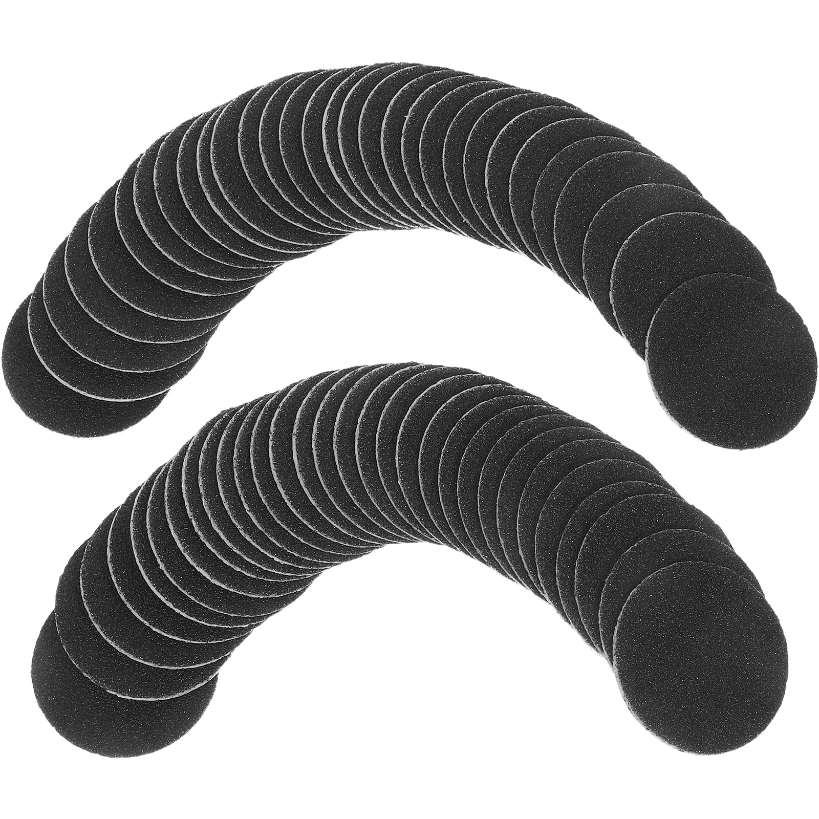 

60pcs Replacement Sandpaper Disks For Electric Callus Remover Foot File Disposable Adhesive Grinding Pads Nail Salon Use