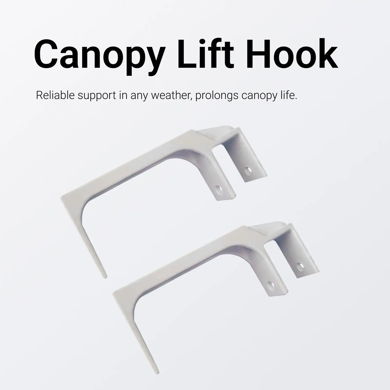 Awning Brackets for Roof Rack Ceiling Mount Aluminum Alloy Outdoor Garden Yard Canopy Wall Accessories